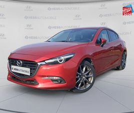 MAZDA 3 SKYACTIV G MAZDA MAZDA 3 2.0 SKYACTIV-G 120 SIGNATURE SIEGES CHAUF VOLANT CHAUF GPS CAMERA HUD D'OCCASION - HESS AUTOMOBILE