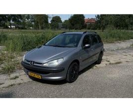 PEUGEOT 206 SW PEUGEOT 206 1.4 SW X-LINE 2003 GRIJS — PEUGEOT — MARKTPLAATS