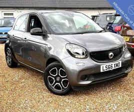 2016 SMART FORFOUR 1.0 PRIME PREMIUM 5DR HATCHBACK PETROL MANUAL