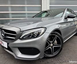 MERCEDES CLASSE C 200 D 136CH AMG SPORT 1ERE MAIN / CUIR / GPS / LED / SIÈGES CHAUFFANT / PACK NIGHT