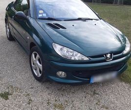 A VENDRE PEUGEOT 206 CC ROLAND GARROS
