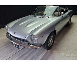 FIAT 124 SPIDER 1.8 CERTIF. ASI CON C.R.S