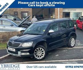 2014 14 SKODA YETI 2.0 TDI ELEGANCE OUTDOOR 5DR DIESEL MANUAL EURO 5 (110 PS) DI