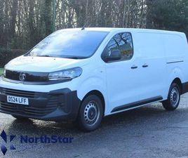 VAUXHALL VIVARO VAUXHALL VIVARO 2.0 TURBO D PRIME XL PANEL VAN 6DR DIESEL MANUAL LWB EURO 6 (145 PS)