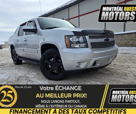 2012 CHEVROLET AVALANCHE 4X4 / LEATHER INTERIOR / IMPPECABLE ! C