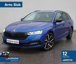 ŠKODA OCTAVIA 2.0 TDI SPORTLINE DSG+F1+MATRIX+ACC+HEAD-UP+KAMERA, 2022 GOD.