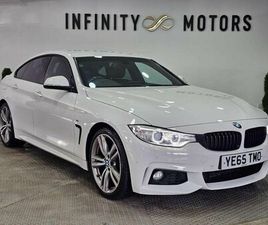 BMW SERIE 4 CABRIO 418 BMW 4 SERIES 2.0 418D GRAN COUPE M SPORT AUTO 5DR