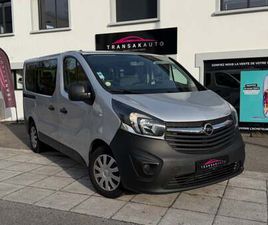 OPEL VIVARO COMBI OPEL VIVARO COMBI L1 1.6 CDTI 115 - 9 PLACES - ISOLATION - CAMPING BOX DISPONIBLE
