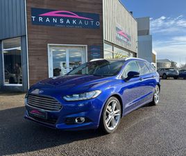 FORD MONDEO SW 2.0 ECOBOOST 240 TITANIUM MOTEUR 90 000KMS/ATTELAGE DEMONTABLE/CAMERA DE RECUL/TOIT OUVRANT/SIEGES CHAUFFANT ELEC/SUIVI COMPLET