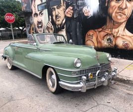 1948 CHRYSLER WINDSOR SEMI-AUTO, ORIG INT, NEW TOP, NEW TIRES & BRAKES