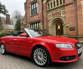 AUDI A4 CABRIOLET 2009 AUDI A4 2.0 TDI S LINE 2DR CONVERTIBLE DIESEL MANUAL