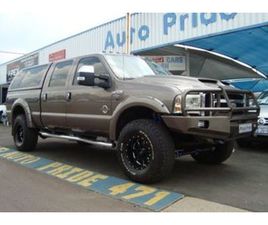 2005 FORD F250 4.2L XLT DOUBLE CAB TURBO DIESEL 4X4