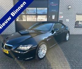 BMW SERIE 6 CABRIOLET 630 BMW 6 SERIE CABRIO 630I HIGH EXECUTIVE LEDER*NAVI*DEALER-OND — BMW — MARKTPLAATS