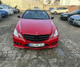 MERCEDES CLASSE E CABRIO E 250 MERCEDES-BENZ E 250 E CABRI*AMG LINE*AUT*LEDER*EU5