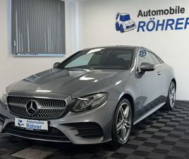 MERCEDES-BENZ E 400 COUPE 4M AMG WIDE PANO BURMESTER MULTIBEAM