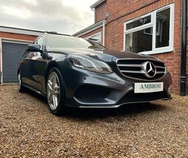 2014 MERCEDES-BENZ E CLASS E300 BLUETEC HYBRID AMG LINE 5DR 7G-TRONIC ESTATE DIESEL/ELECTRIC HYBR...