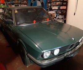 BMW SERIE 5 524T BMW E28 524TD | 1. LACK AKAZIENGRÜN | 2. HAND
