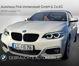 BMW 230I M-SPORT CABRIO, KZG, LHZ,.*IM KUNDENAUFTRAG