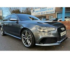 2014 AUDI RS6 4.0T FSI V8 BI-TURBO RS6 QUATTRO 5DR TIP AUTO ESTATE PETROL AUTOMATIC
