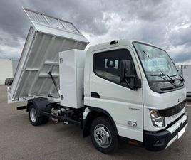 MITSUBISHI CANTER FUSO BENNE 3C15 150CV 3L ACIER JPM 3M COFFRE