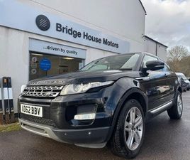 LAND ROVER RANGE ROVER EVOQUE COUPE SD4 LAND ROVER RANGE ROVER EVOQUE 2.2 SD4 PRESTIGE COUPE 3DR DIESEL MANUAL 4WD EURO 5 (START/STOP) (190 PS)