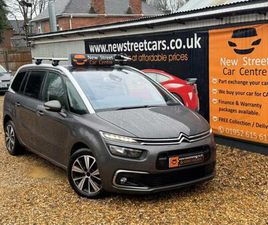 2018 CITROEN GRAND C4 PICASSO 1.5 BLUEHDI FLAIR EURO 6 (START/STOP) 5DR MPV DIESEL MANUAL