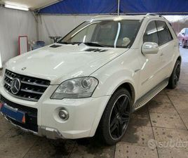 MERCEDES CLASSE M ML 63 AMG MERCEDES-BENZ ML 63 AMG V-MAX 510CV UNICA BIANC