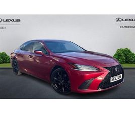 LEXUS ES ES 300H 2023 (23) 2.5 300H F SPORT ECVT EURO 6 (START/STOP) 4DR