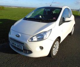 FORD KA 1.2 ZETEC - 2015 - WHITE (JUST 1 PREV OWNER) HPI CLEAR