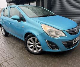 2012 VAUXHALL CORSA 1.3 CDTI ECOFLEX ACTIVE 5DR [AC] HATCHBACK DIESEL MANUAL