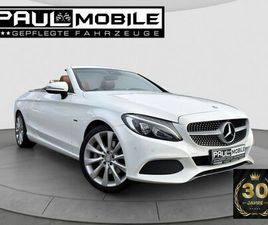 MERCEDES-BENZ C 250 D CABRIO EDITION 1 NAVI LED PARKASSIST AHK