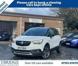 2017 67 VAUXHALL CROSSLAND X 1.2 TURBO ECOTEC ELITE SUV 5DR PETROL MANUAL EURO 6