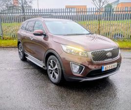 KIA SORENTO KIA SORENTO 2016 AUTOMATIC PLATINU 86KMS ONE OWNER