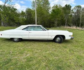 1973 CADILLAC ELDORADO CONVERTIBLE, TURBO HYDRA-MATIC, WHITE ON WHITE