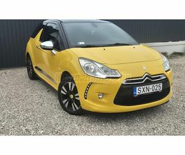 CITROEN DS3 1.6 VTI DSTYLE ÚJSZERŰ-GYÁRI FÉNYEZÉS-TEMPOMAT-LED-DIGITKLÍMA-BICOLOR