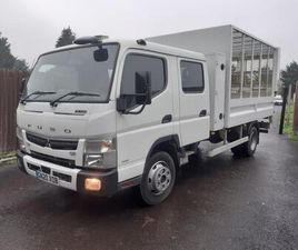 2020 MITSUBISHI CANTER 7C15D 38 DOUBLE CAB CAGE WITH TAIL LIFT ONLY 38000 MILES + VAT NA DIESEL M...