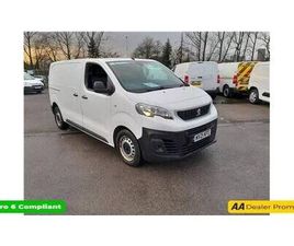 2021 PEUGEOT EXPERT WHITE 2.0 BLUEHDI EURO 6 PANEL , 51,200 MILES, ULEZ COMPLIANT, 6-SPEED MANU P...