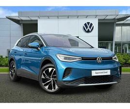 VOLKSWAGEN ID.4 - 210KW MATCH PRO 77KWH 5DR AUTO + HEAT PUMP + PANORAMIC GLASS ROOF