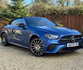 2.9 E400D AMG LINE NIGHT EDITION (PREMIUM PLUS) CABRIOLET G-TRONIC+ 4MATIC EURO 6 (START/STOP) 2DR