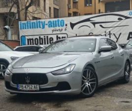 MASERATI GHIBLI SQ4, ПОДГРЕВ, ПАМЕТ, АЛКАНТАРА, ФЪЛ! ≫ 2015 • 18 999 EUR • ID