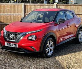 NISSAN JUKE 2020 NISSAN JUKE 1.0 DIG-T ACENTA SUV 5DR PETROL MANUAL EURO 6 (START/STOP) (114 PS) HATCHBACK PETROL MA...