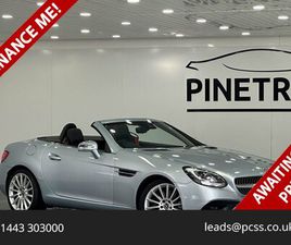 MERCEDES SLC SLC 300 2017 (17) - 2.0 SLC300 AMG LINE CONVERTIBLE 2DR PETROL G-TRONIC EURO 6 (START/STOP) (245 PS)