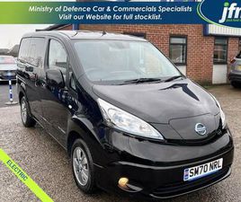 2020 NISSAN E-NV200 80KW 40KWH 5DR AUTO [7 SEAT] MPV ELECTRIC AUTOMATIC