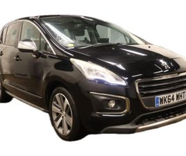 2014 PEUGEOT 3008 2.0 HDI 163 ALLURE 5DR AUTO HATCHBACK DIESEL AUTOMATIC