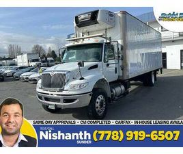 2019 INTERNATIONAL 4300 26’ REEFER BOX + WALTCO 3000 LB TUCK TAILGATE