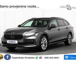ŠKODA SUPERB COMBI 1.5 TSI DSG SELECTION 150 KS, ACC+KAM+GR SJED+PANO+MASAŽA