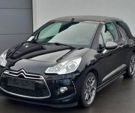 CITROËN DS3 THP 155 SPORT CABRIO SEHR GEPFLEGTER ZUSTAND