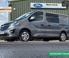 VAUXHALL VIVARO 1.6 CDTI 2900 BITURBO ECOTEC LIMITED EDITION NAV CREW VAN L1 H1 EURO 6 (START/STOP) 5DR (6 SEAT)
