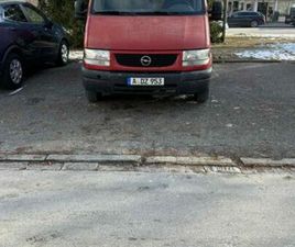 OPEL MOVANO OPEL MOVANO 2,5L SAUGER DIESEL TÜV 12.26