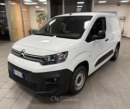 CITROEN BERLINGO SOCIETE VAN 1.500 DIESEL 102CV. FURGONCINO 3 POSTI